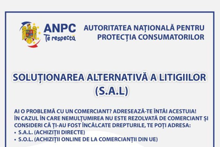 Solutionarea alternativa a litigiilor (SAL)