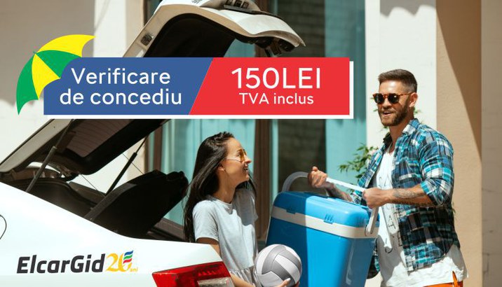 verificare de CONCEDIU la doar 150 lei TVA inclus