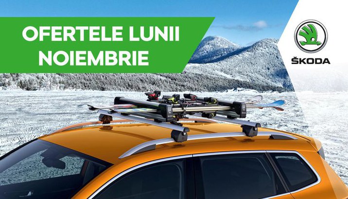 ofertele lunii noiembrie accesorii SKODA